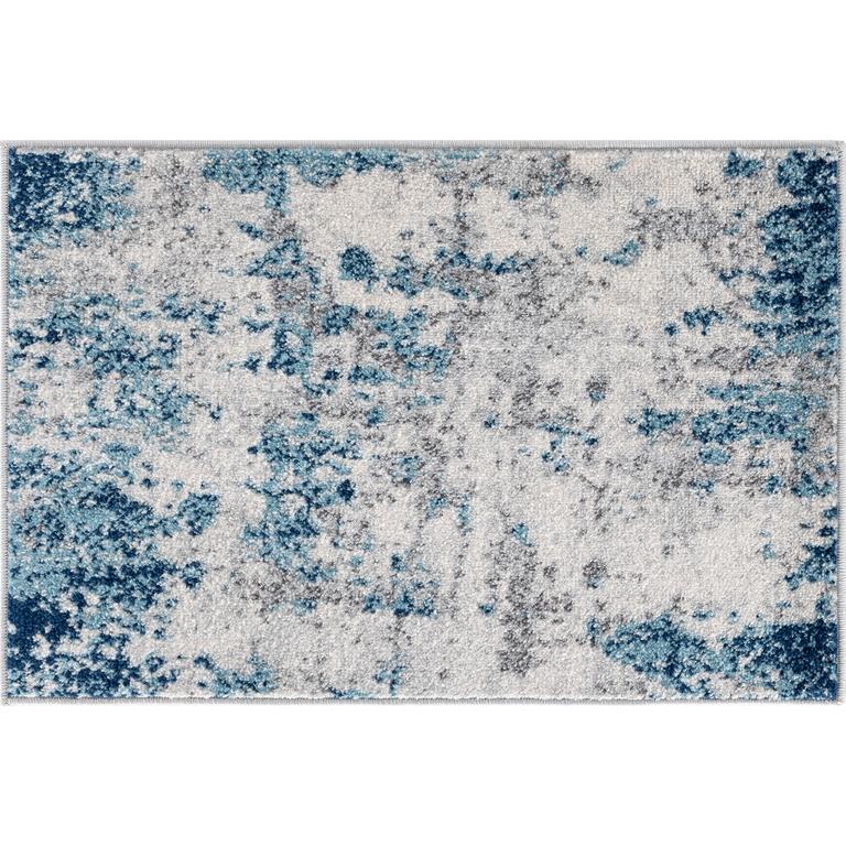 Tayse Diamond Spokane DIA1101 Blue Scatter Area Rug