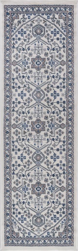 Tayse Hampton Logan HMP4017 Cream Runner Area Rug