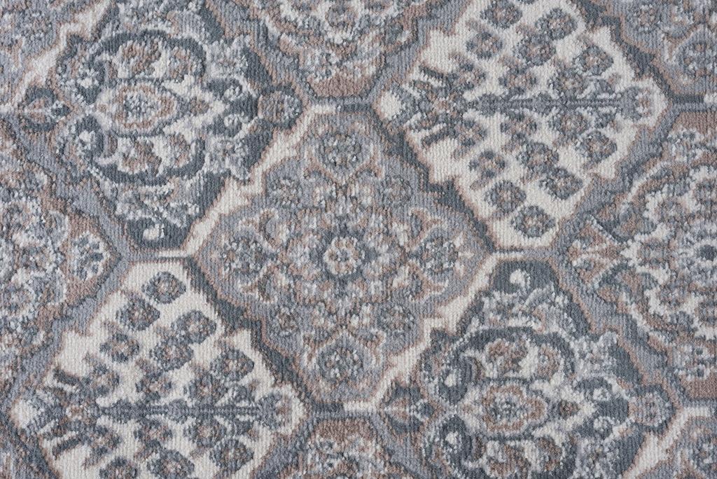 Tayse Hampton Oxnard HMP4209 Gray Area Rug Swatch