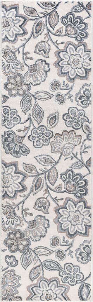 Tayse Madison Emmalyn MDN3417 Cream Runner Area Rug