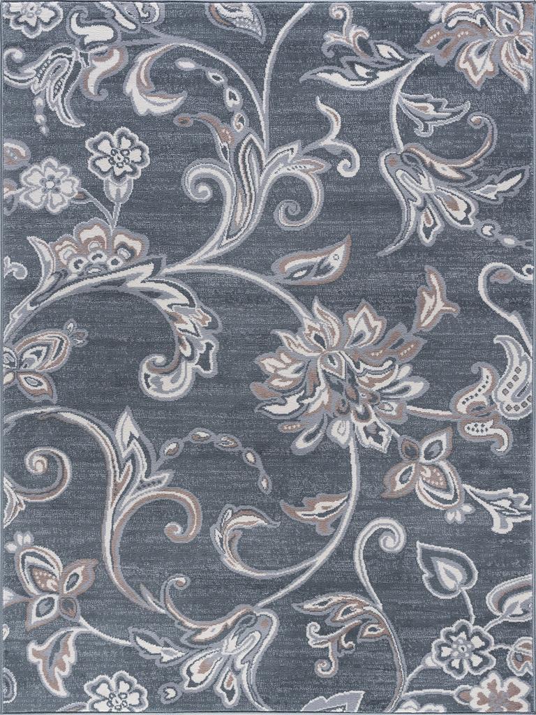 Tayse Madison Garland MDN3541 Dark Gray Area Rug