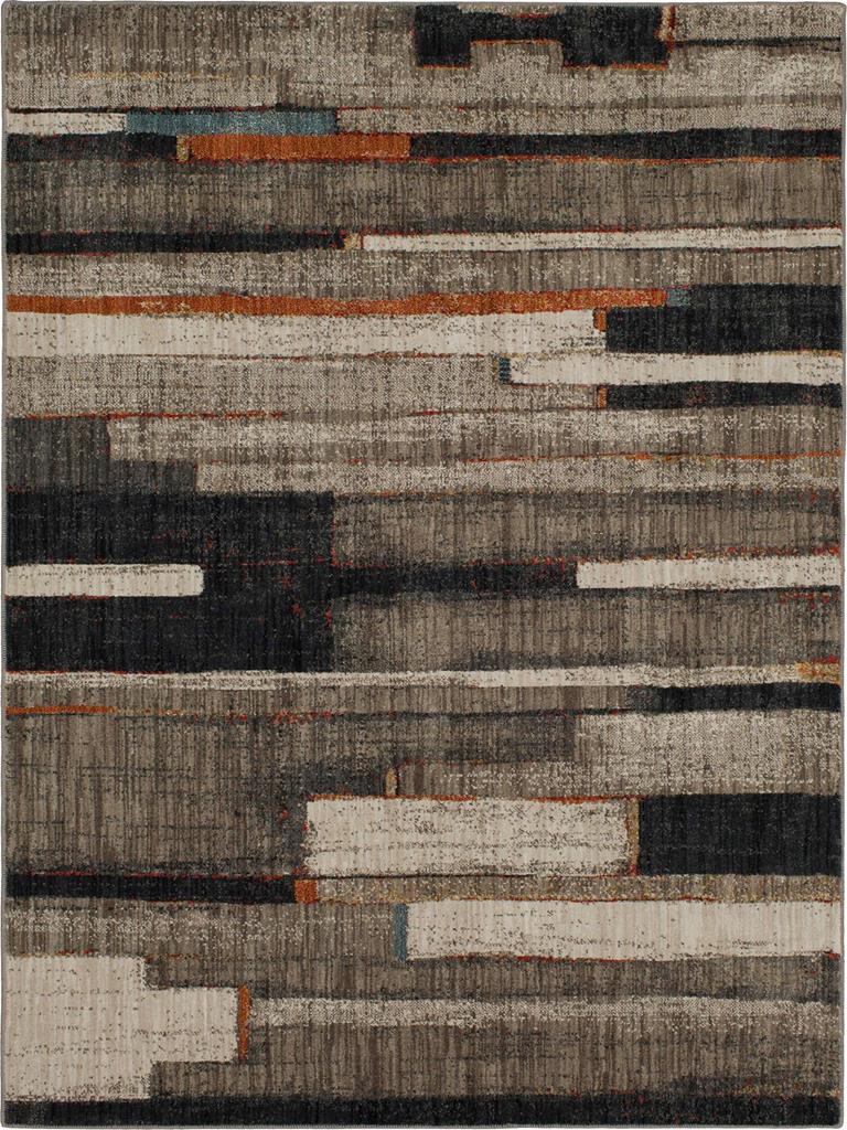 Karastan Elements 91456-90097 Compose Charcoal Area Rug