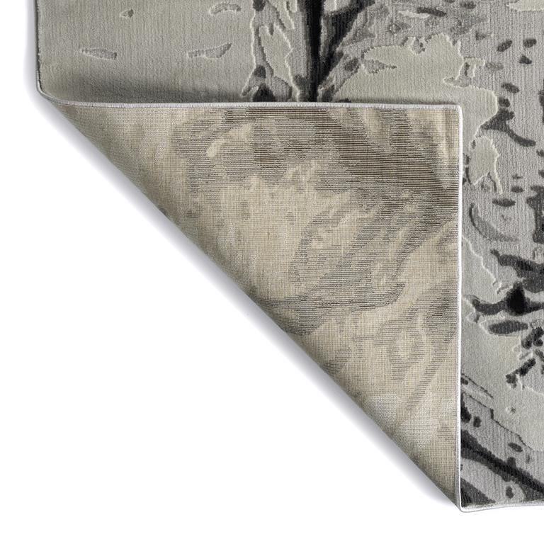 Global Altitude HGA12-75 Grey Area Rug Backing