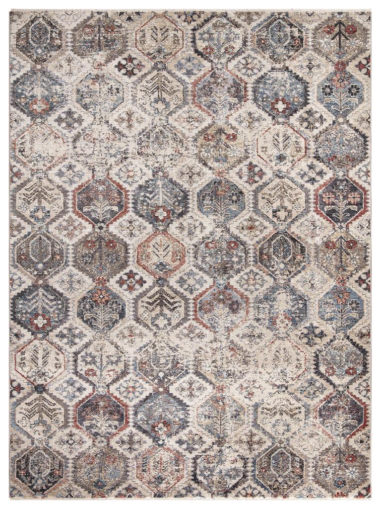Concord Global Trading Pandora 8049 Moroccan Tiles Multi Area Rug