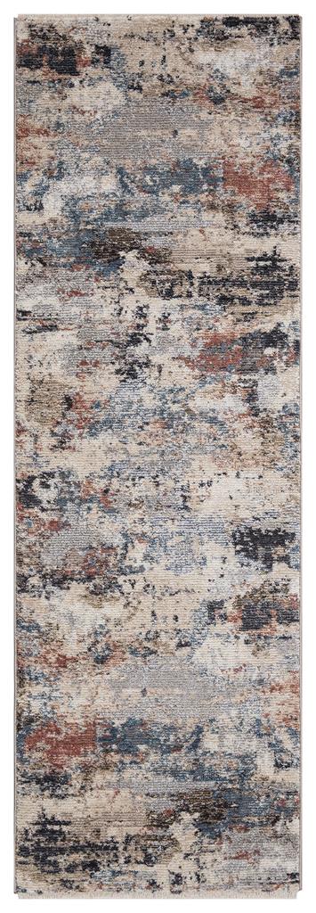 Concord Global Trading Pandora 8052 Celeste Ivory Runner Area Rug