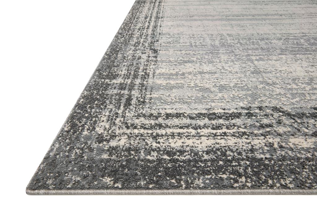 Loloi II Austen AUS-02 Pebble Charcoal Area Rug Angle