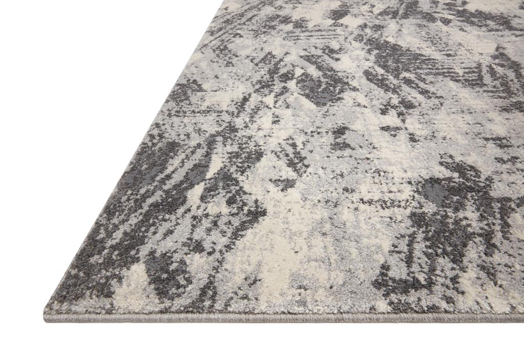 Loloi II Austen AUS-03 Stone Pebble Area Rug Angle