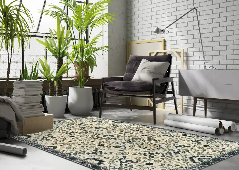 Oriental Weavers Bowen 73J Area Rug Room Scene