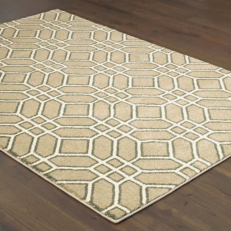 Oriental Weavers Carson 9669D Area Rug on Angle