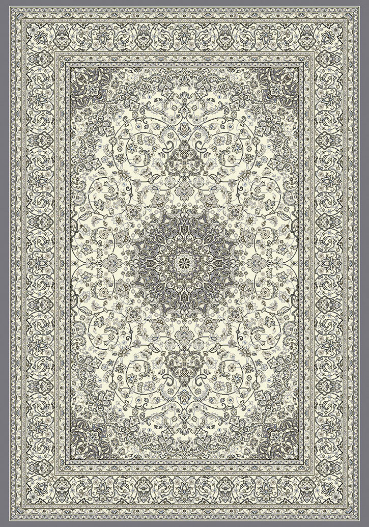 Dynamic Rugs Ancient Garden 57119-6656 Cream/Grey Area Rug