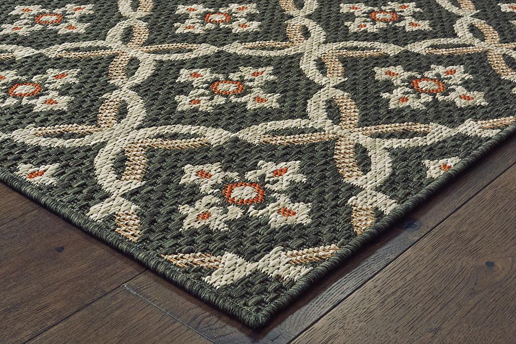 Oriental Weavers Latitude 1904K Area Rug Corner