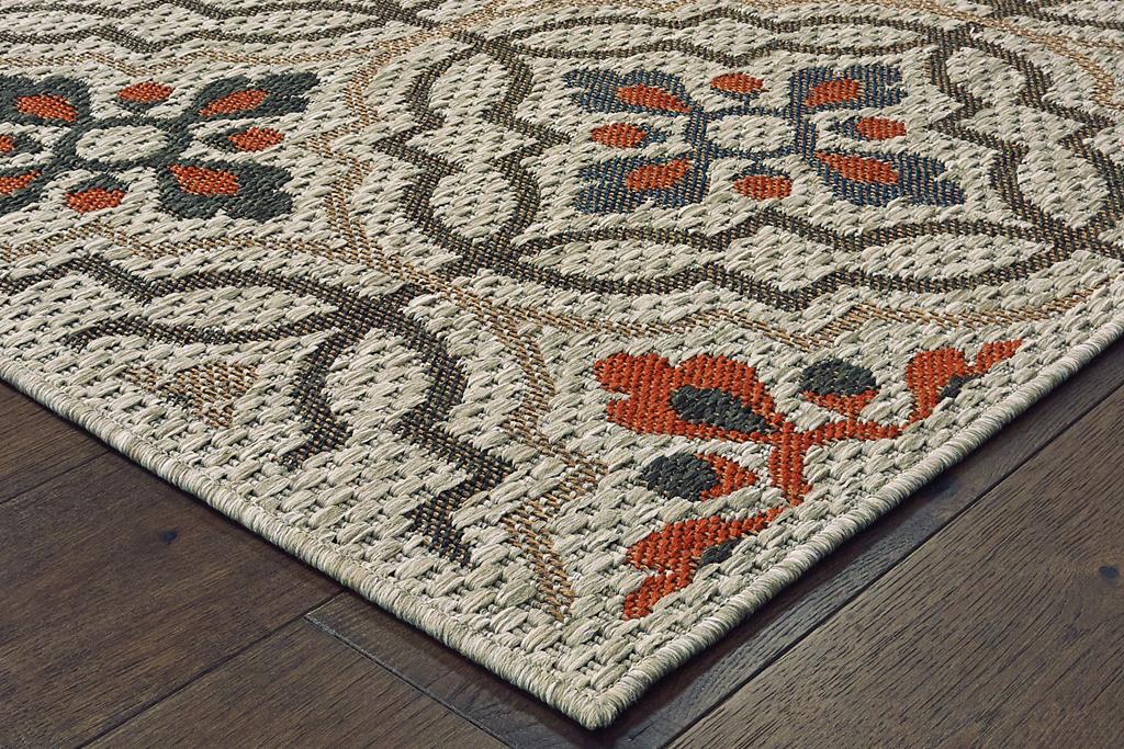 Oriental Weavers Latitude 709Y Area Rug Corner