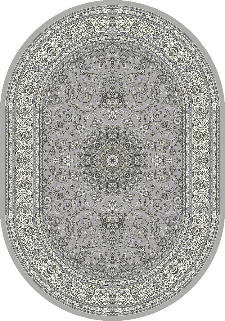 Ancient Garden 57119-9666 Soft Grey/Cream Area Rug by Dynamic Rugs
