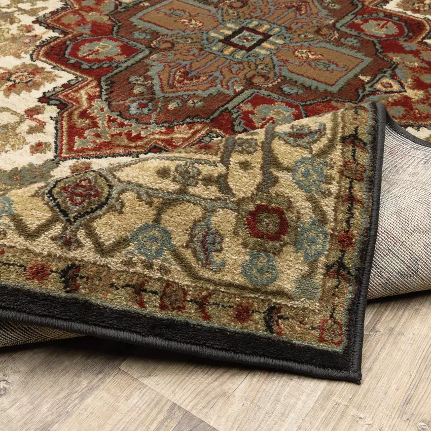 Oriental Weavers Laurel 5100C Area Rug Texture Edge