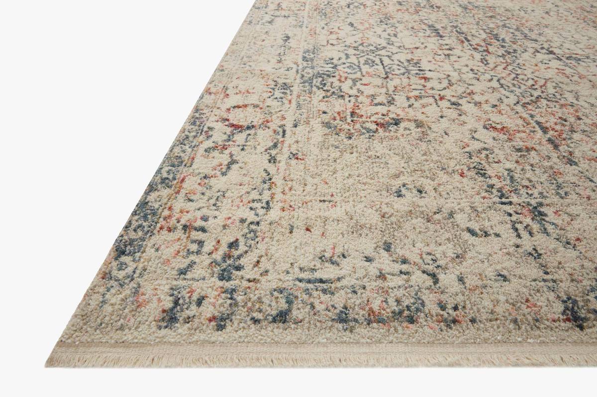 Janey JAY-04 Ivory Multi Area Rug - Magnolia Home by Joanna Gaines Angle