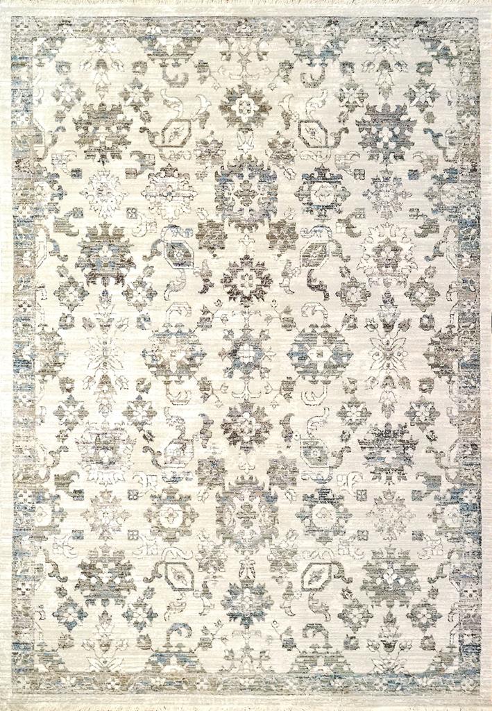 Dynamic Rugs Refine 4634-895 Cream Grey Blue Area Rug - Carpetmart