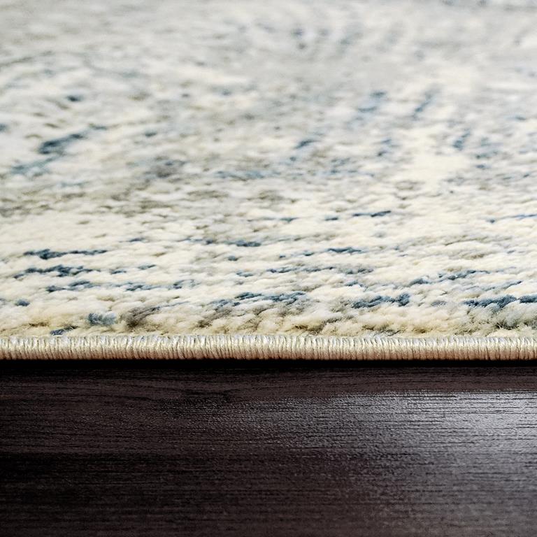 Dynamic Rugs Zen 8341-950 Grey Blue Area Rug - Carpetmart.com