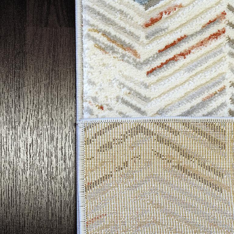 Dynamic Rugs Zen 8342-999 Grey Multi Area Rug Backing