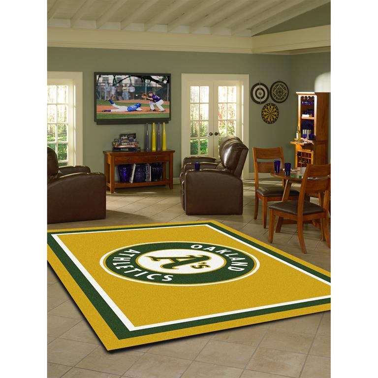 MLB Spirit Oakland Athletics Area Rug