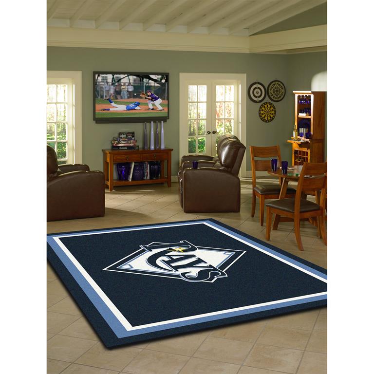 MLB Spirit Tampa Bay Rays Area Rug