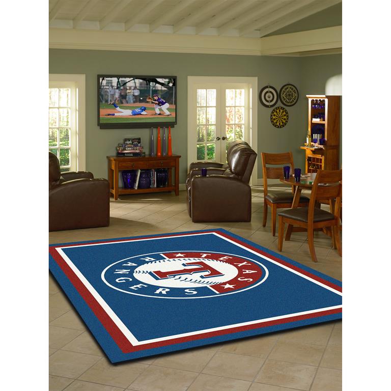 MLB Spirit Texas Rangers Area Rug