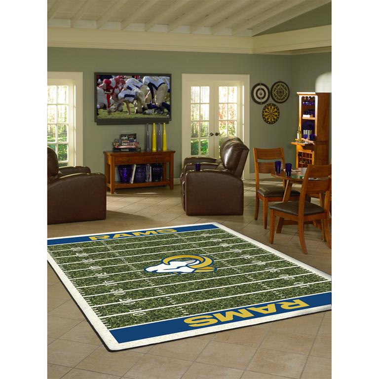 NFL Home Field Los Angeles Rams Area Rug