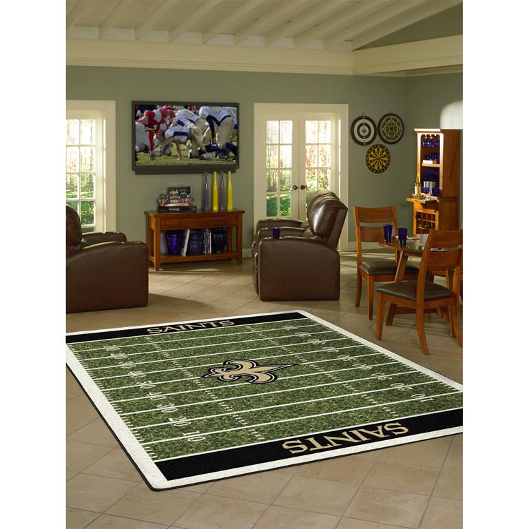 【rug】美品 KANSAS STATE NFL アメフト ラグ　マット Imperial Kansas City Chiefs 5'4'' x 7'8'' Spirit Rug