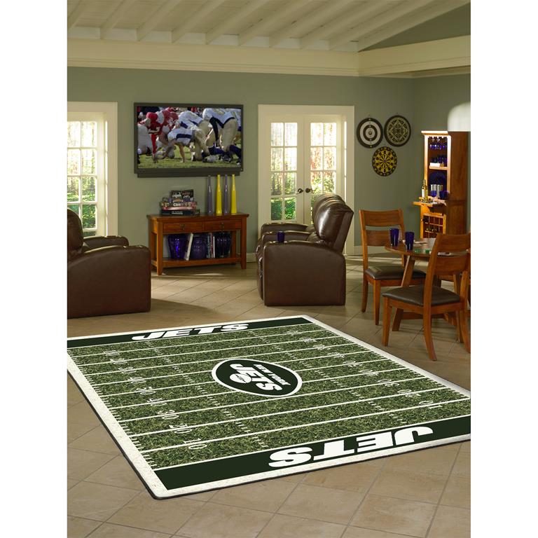 NFL Home Field New York Jets Area Rug