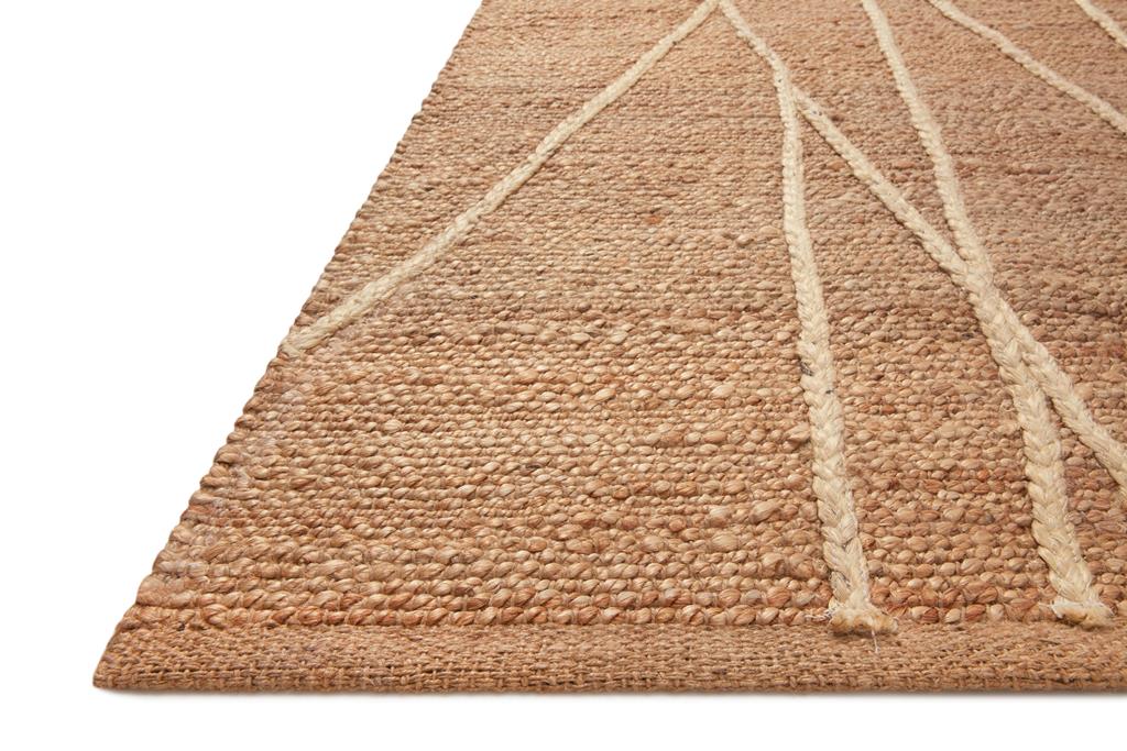 Loloi II Bodhi BOD-03 Natural Ivory Area Rug Angle