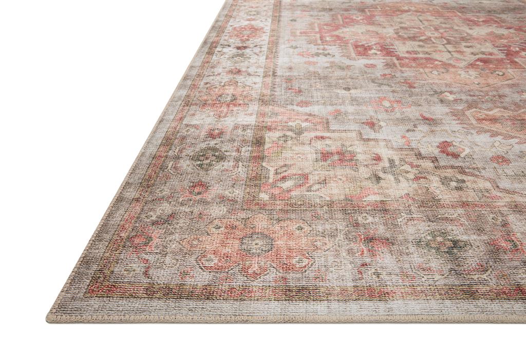 Loloi II Heidi HEI-02 Dove Spice Rug - Carpet & Tile Mart