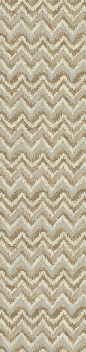 Dynamic Rugs Melody 985018-117 Ivory 2'2" Wide Hall and Stair Runner