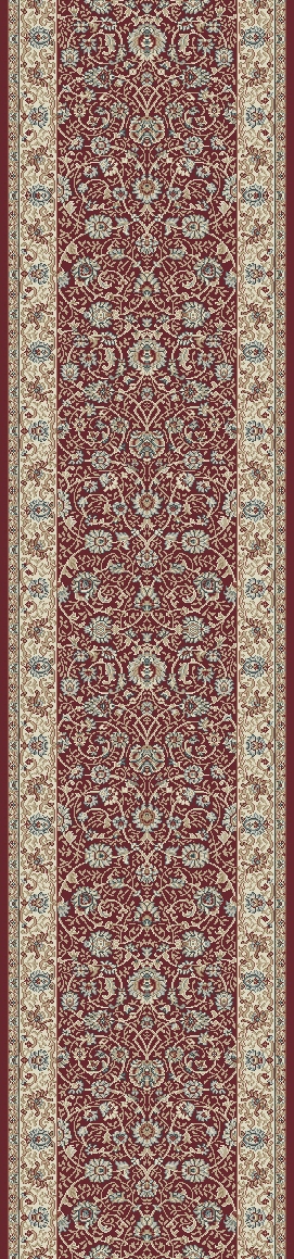 Dynamic Rugs Melody 985022-339 Red 2'7" Wide Hall and Stair Runner