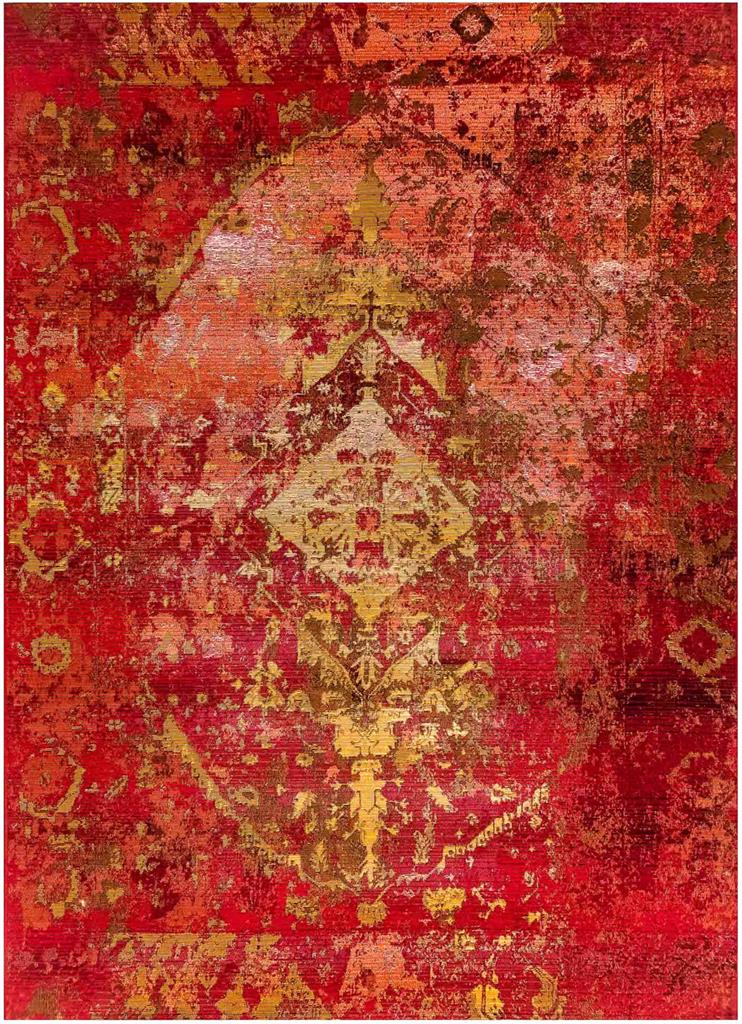 Liora Manne Marina 8043-17 Kermin Saffron Area Rug