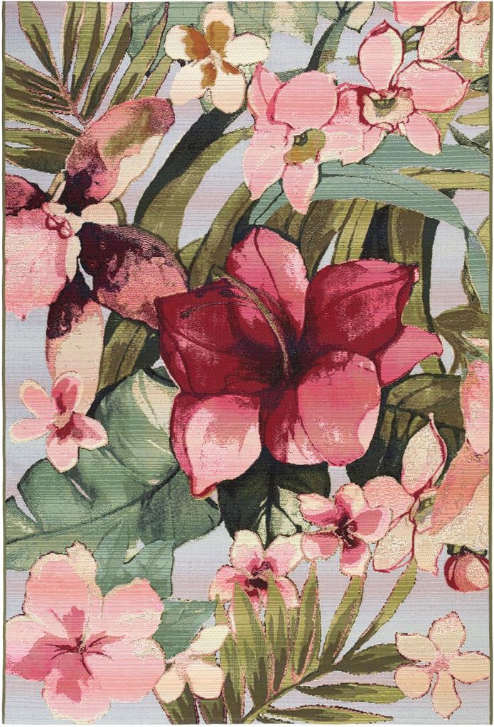 Liora Manne Marina 8063-44 Tropical Floral Multi Area Rug