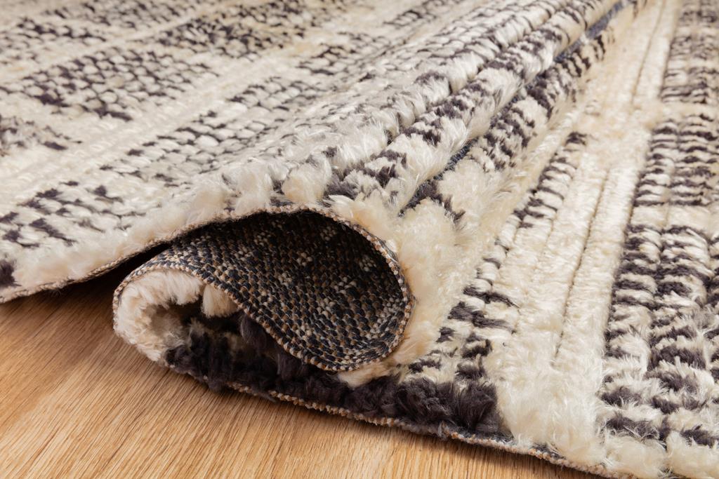 Alice ALI-02 Cream & Charcoal Area Rug - Carpet & Tile Mart