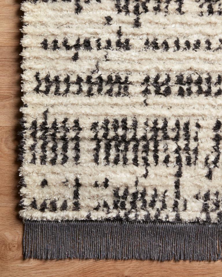 ali sairiページ２台分 Alice ALI-02 Cream & Charcoal Area Rug - Carpet & Tile Mart