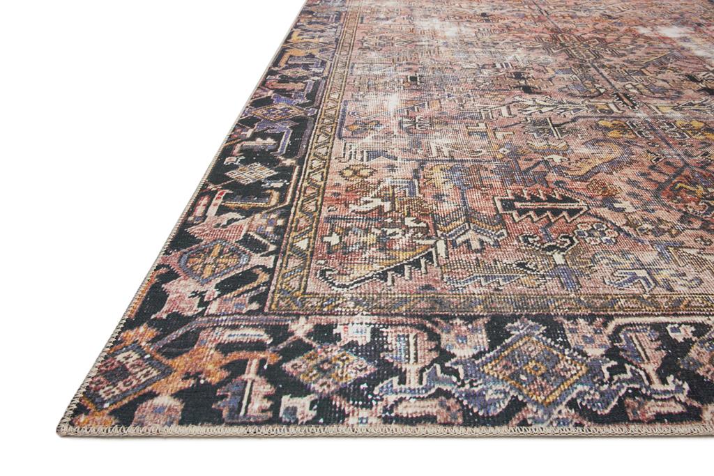 Jules JUL-02 Terracotta Multi Area Rug - Chris Loves Julia X Loloi