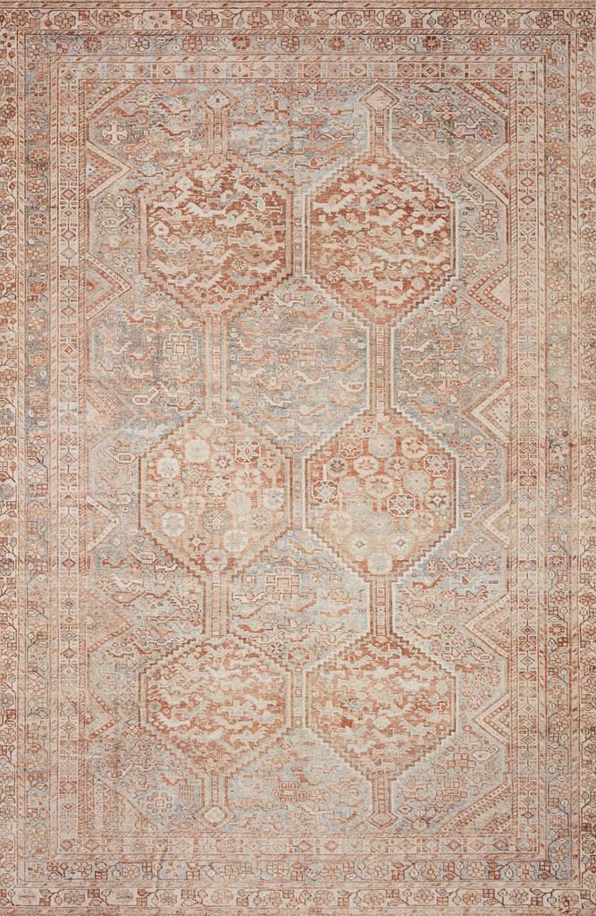 Jules JUL-04 Tangerine Mist Area Rug - Chris Loves Julia X Loloi