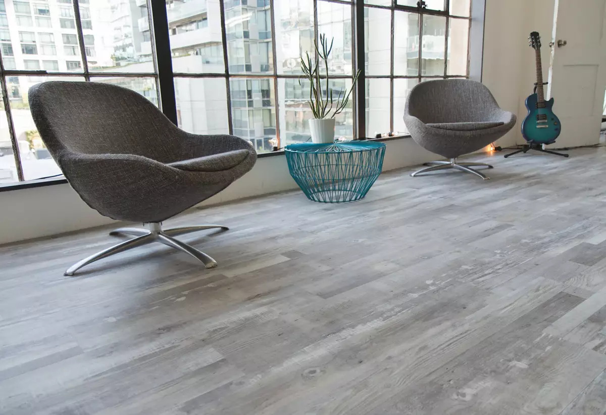 grey lvp flooring