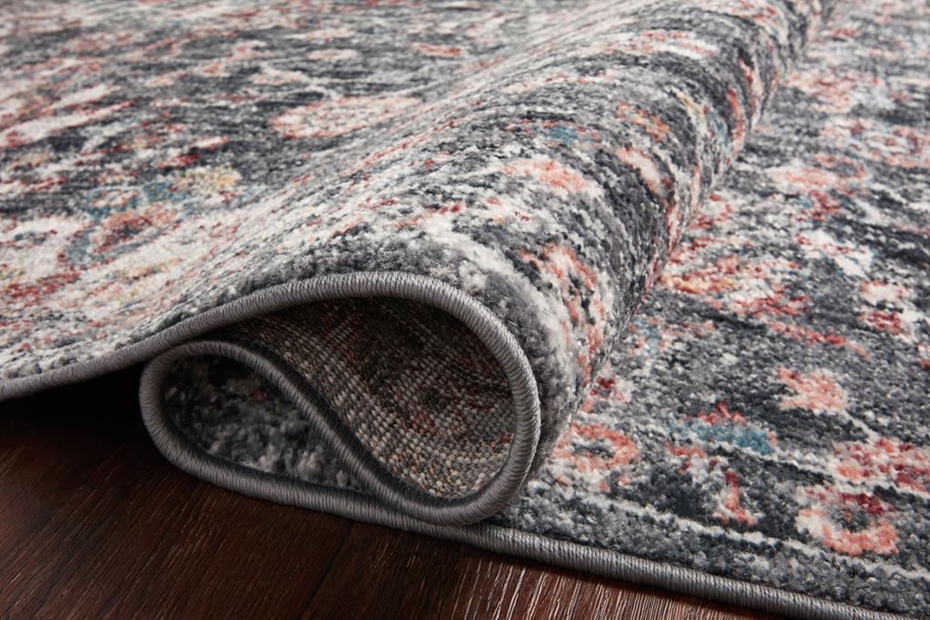 Loloi II Cassandra CSN-03 Charcoal Rust Area Rug - Carpetmart.com