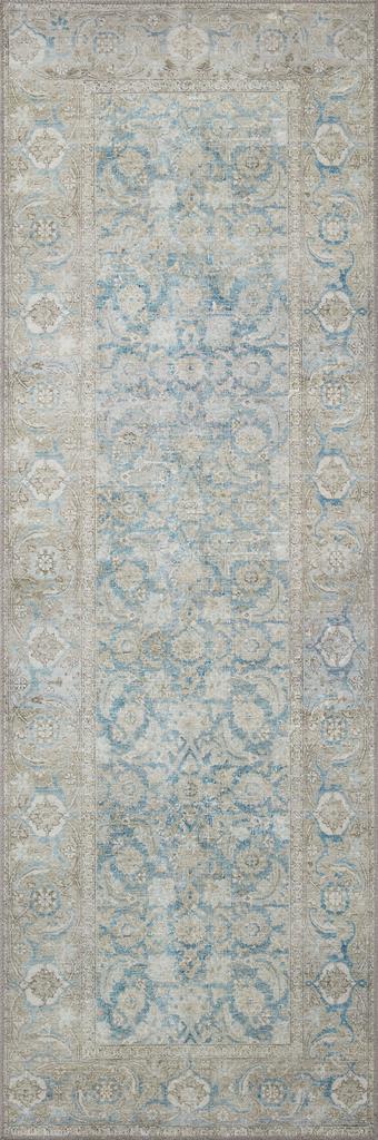 Loloi II Wynter WYN-10 Ocean Silver Runner Area Rug