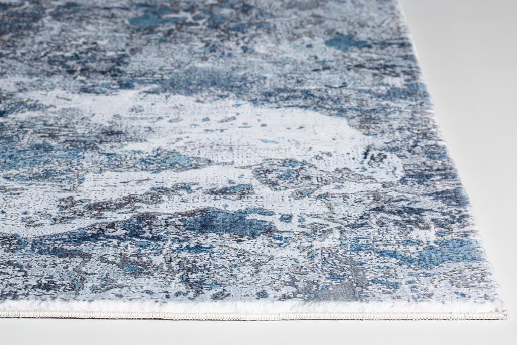 Kas Roxy 2804 Grey Blue Galaxy Area Rug Corner