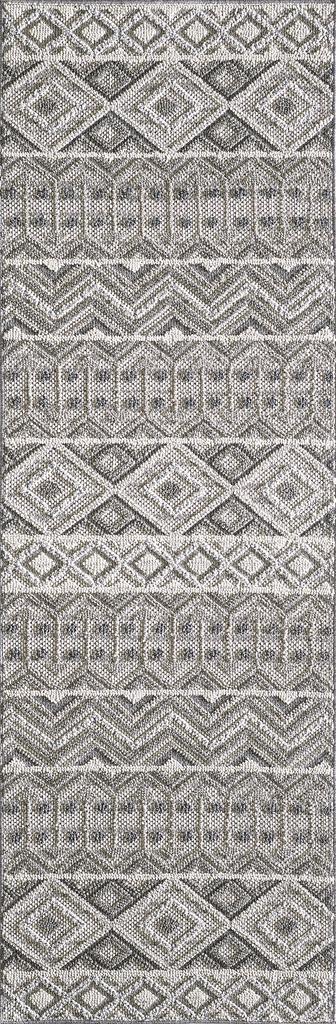 Kas Terrace 6760 Grey Watson Runner Area Rug