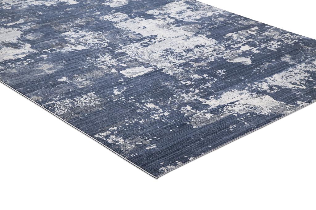 Concord Global Trading Barcelona 1444 Soho Navy Area Rug on Angle