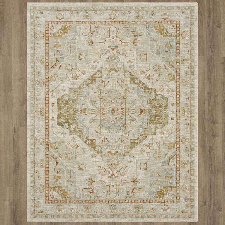 Karastan Adalia RG848-741 Kumra Cream Area - Carpet & Tile Mart