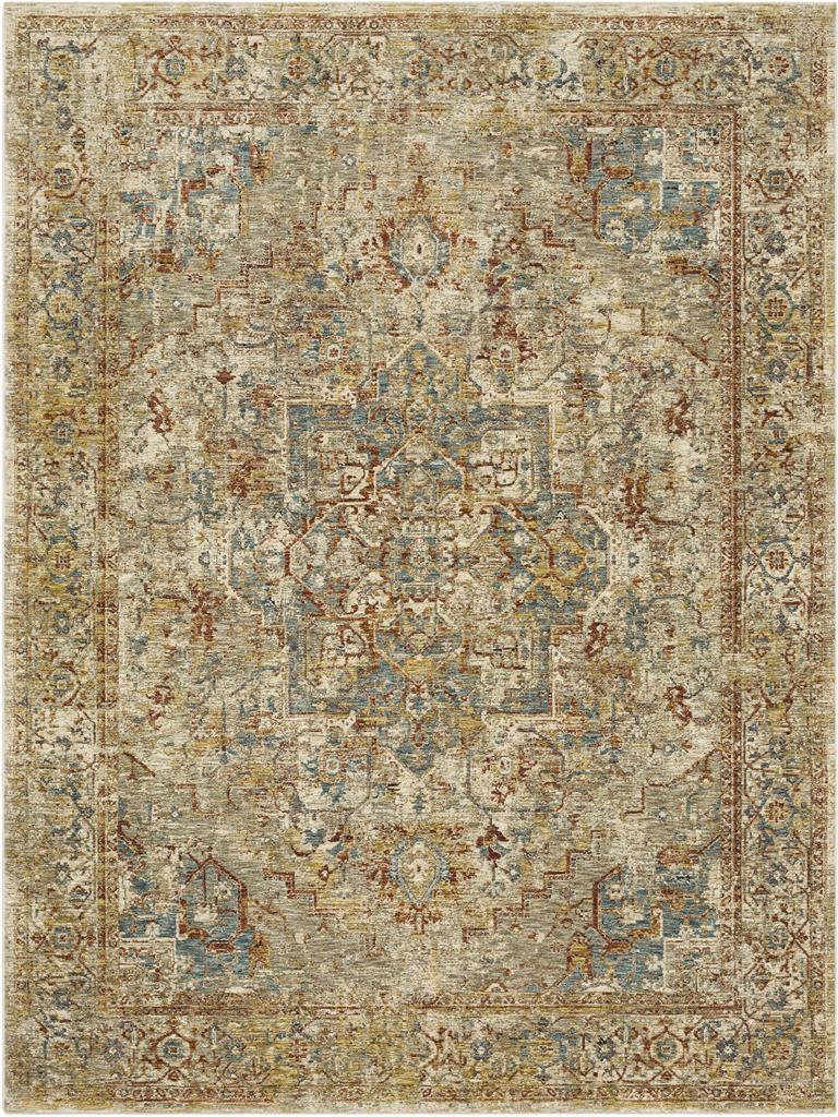 Karastan Marash RG845-741 Ezine Cream Area Rug - Carpet & Tile Mart