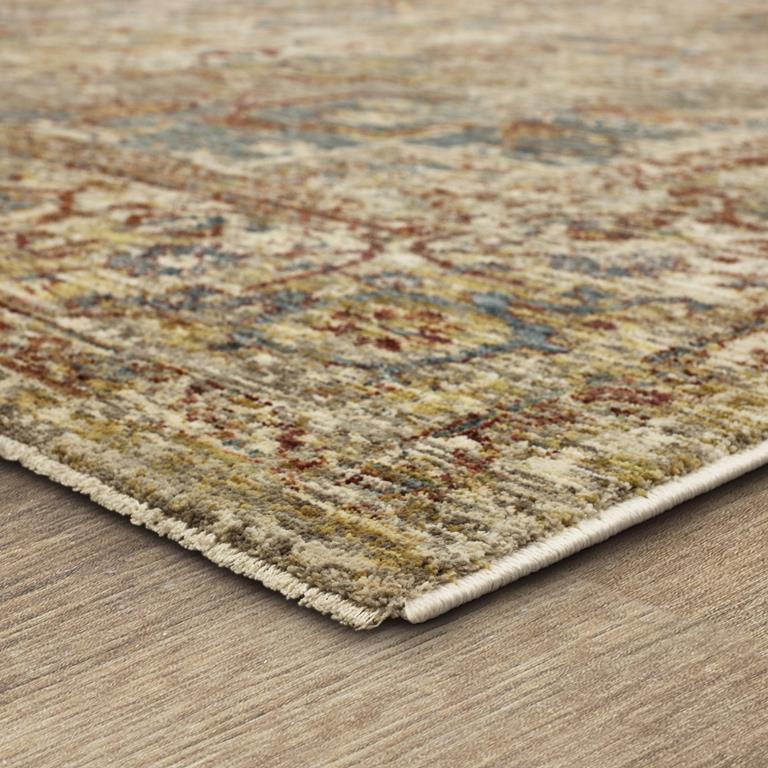 Karastan Marash RG845-741 Ezine Cream Area Rug - Carpet & Tile Mart