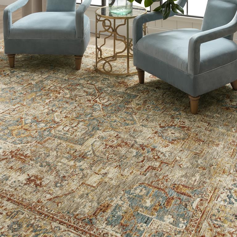 Karastan Marash RG845-741 Ezine Cream Area Rug - Carpet & Tile Mart