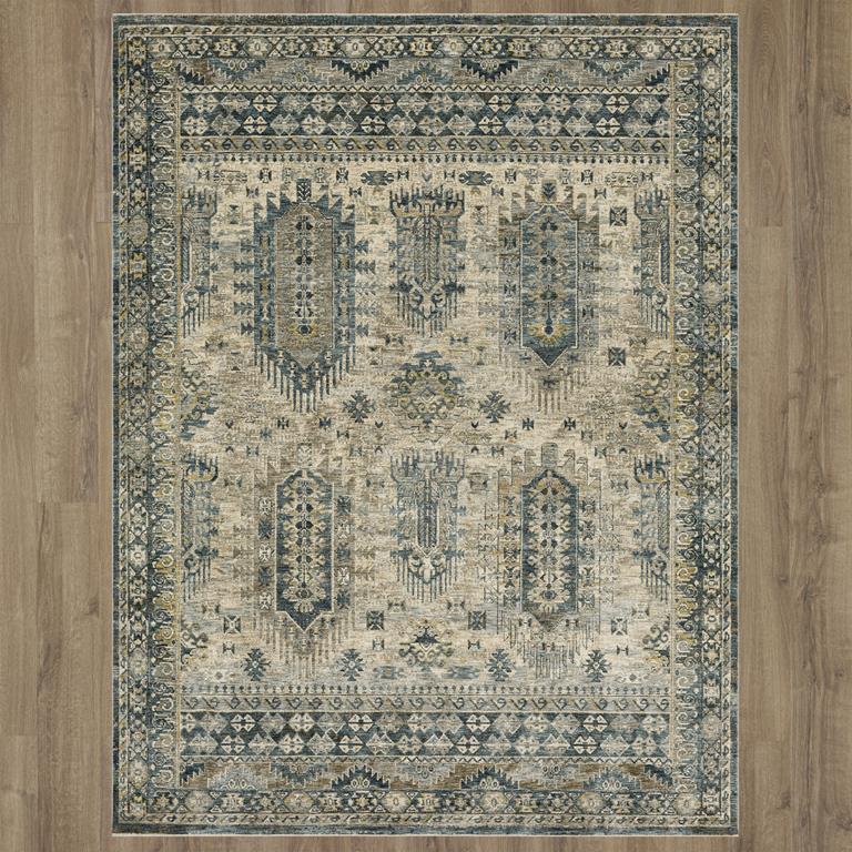Karastan Marash RG843-741 Karamar Cream Area Rug - Carpet & Tile Mart