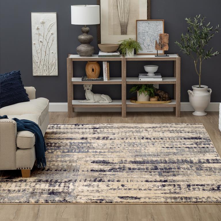 Vanguard 92363-50139 Ephemeral Ink Blue Area Rug by Drew & Jonathan Home Room Scene